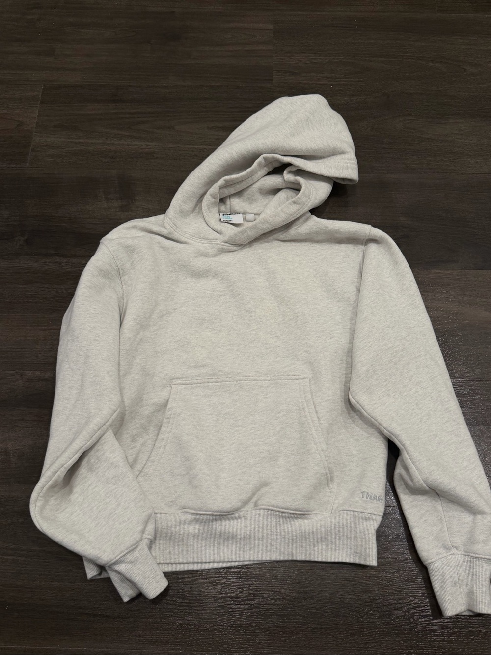 TNA Light Gray Men's Pullover Hoodie